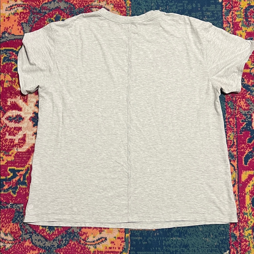 Lululemon All Yours Tee bundle of two pink and grey short sleeve tops size 12 - Picture 9 of 9